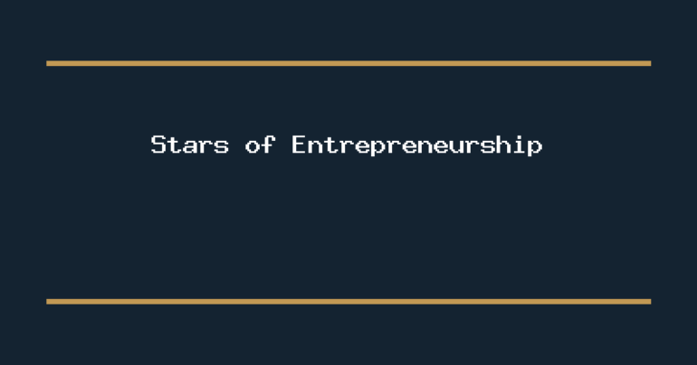 Stars of Entrepreneurship editorial image